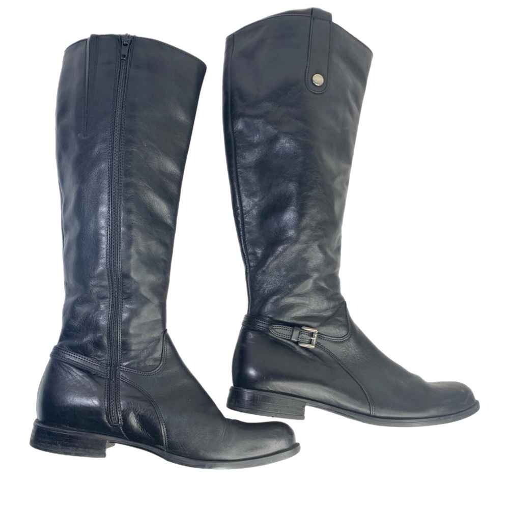 La CANADIENNE Black Leather Knee-High Boots